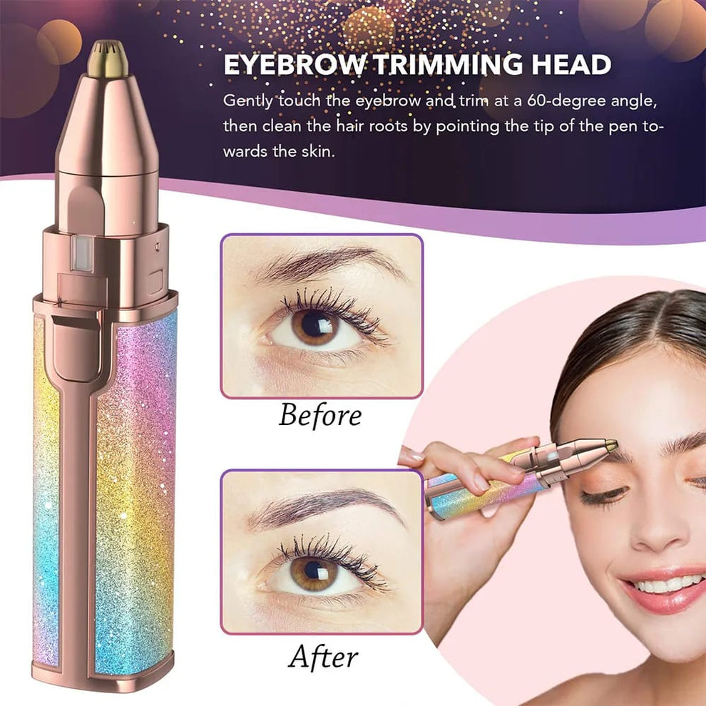Blawless 2 in 1 Eyebrow Trimmer Rechargeable