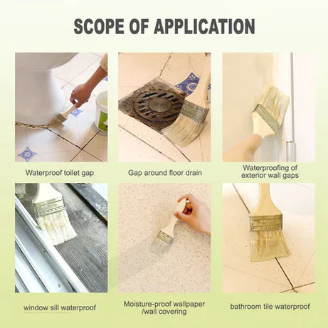 Waterproof Sealant for Leaks and Cracks